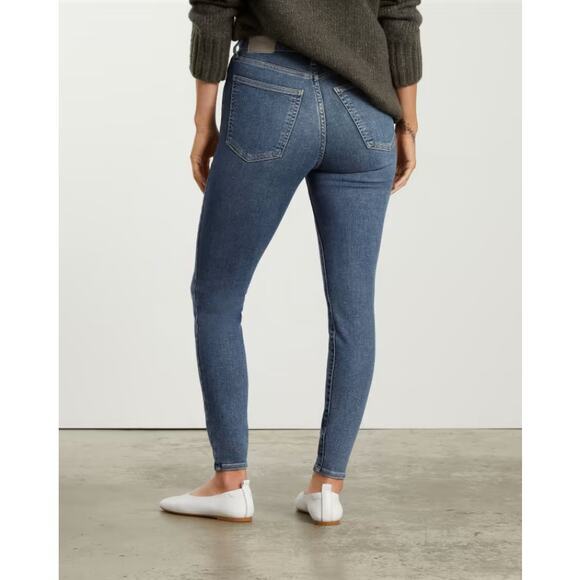 EVERLANE | The Way-High® Skinny Jean Size 25 Authentic Blue - Picture 3 of 8